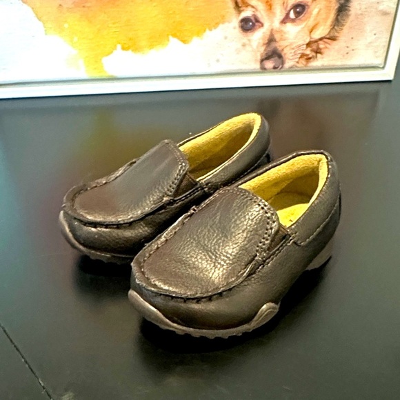 Brown Kids Loafers - Picture 1 of 3